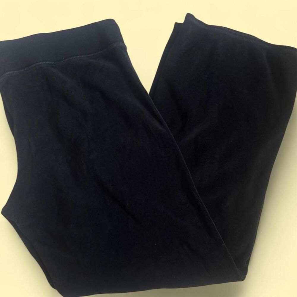 Old-navy Women's Black Velour Sweatpants